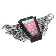 Набор ключей комбинированных, 6-22 мм, 9 шт, CrV, полированный хром Matrix 16176