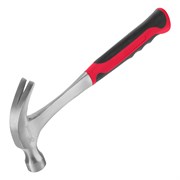 Молоток-гвоздодер, 450 г, цельнометаллический, двухкомпонентная рукоятка Matrix 16278