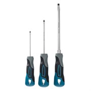 Набор отверток SL, 3 шт, S2, трехкомпонентная рукоятка Gross 16309