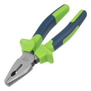 Плоскогубцы комбинированные, 200 мм, двухкомпонентные рукоятки Сибртех 16381