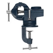 Тиски слесарные, настольные, поворотные, ширина рабочих губок 50 мм, наковальня Сибртех 16398