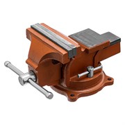 Тиски слесарные, 125 мм, поворотные, с наковальней Sparta 16401