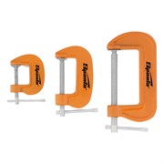 Набор: струбцины G-образные, 3 шт, 25-50-75 мм Sparta 16550