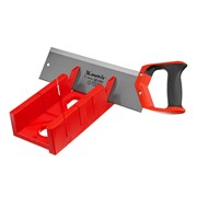 Стусло пластиковое, 300 х 100 мм, обушковая пила 350 мм, двухкомпонентная рукоятка Matrix. 16587