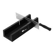 Стусло пластиковое 300х60 мм, пила 250 мм Сибртех 16595