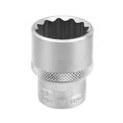 Набор торцевых головок, 1/2, двенадцатигранные, CrV, 10 шт, 10-22 мм Stels 14749