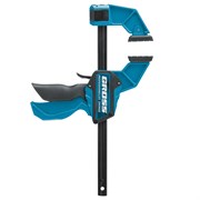 Струбцина реечная, быстрозажимная, пистолетного типа, пошаговый механизм, пластиковый корпус, 150 мм Gross 16755