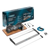 Стусло прецизионное, двухплоскостное, пила 600 мм, две прижимные струбцины, ограничительный упор Gross 16757