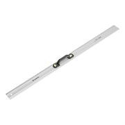 Линейка-уровень, 1000 мм, металлическая, пластмассовая ручка 2 глазка Matrix 16780