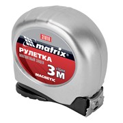 Рулетка Magnetic,3 м х 16 мм,магнитный зацеп Matrix 16791