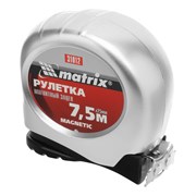 Рулетка Magnetic,7,5 м х 25 мм,магнитный зацеп Matrix 16793