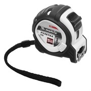 Рулетка Neon,5 м x 25 мм,обрезиненный корпус,3 фиксации,Pro Matrix 16862