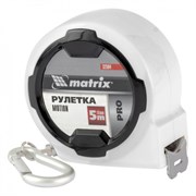 Рулетка Motion,5 м x 19 мм,возможность записи,карабин-держатель,PRO Matrix 16864