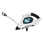 Рулетка геодезическая 50 м х 13 мм, откр, корп, металлическая лента, Super-Нейлон, двусторонняя шкала Gross 16868