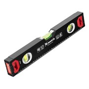 Уровень алюминиевый, усиленный, фрезерованный, 3 глазка, 400 мм Matrix 16990