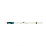 Уровень алюминиевый, 1000 мм, фрезерованный, 3 глазка, магнитный Gross 17006