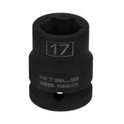 Головка ударная шестигранная, 17 мм, 1/2, CrMo Stels 14793