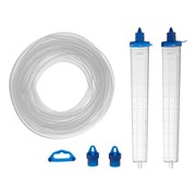 Гидроуровень, удлиненная колба, рельефная градуировка, 5 м Барс 17038