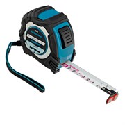 Рулетка Magnetisch 8 м х 25 мм,обрезиненный корпус,автоматическая фиксация,Нейлоновое покрытиеытие,зацеп с магнитом Gross 17070