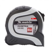 Рулетка Extra Wide,8 м x 27 мм,двухкомпонентный корпус,Pro Matrix 17071