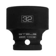 Головка ударная шестигранная, 32 мм, 1/2, CrMo Stels 14801