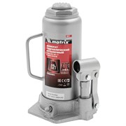 Домкрат гидравлический бутылочный, 12 т, высота подъема 230-465 мм Matrix 17153