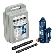 Домкрат гидравлический бутылочный, 2 т, h подъема 178-338 мм, в пластиковом кейсе Stels 17193