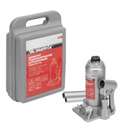 Домкрат гидравлический бутылочный, 3 т, h подъема 178-343 мм, в пластиковом кейсе Matrix 17207