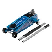 Домкрат гидравлический подкатной, быстрый подъем, 3 т, Quick, 130-465 мм, профессиональный Stels 17221