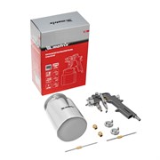 Краскораспылитель пневматический с нижним бачком V 1, 0 л, сопло D 1.2, 1.5 и 1.8 мм Matrix 17260