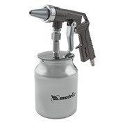 Пистолет пескоструйный с нижним бачком, пневматический Matrix 17261