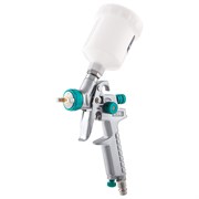 Краскораспылитель AG 810 HVLP, гравитационный, сопло 0.8 мм и 1 мм Stels 17262