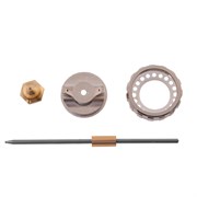 Ремкомплект для краскораспылителя 4 предмета : сопло 1.8 мм + игла + форсунка + зажим сопло Matrix 17303