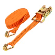 Ремень багажный с крюками, 10 x 0.038м, храповой механизм Stels 17343