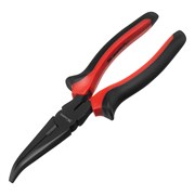 Длинногубцы изогнутые Black Nickel, 200 мм, двухкомпонентные рукоятки Matrix 14849