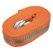 Трос буксировочный 7 т, 5 м, 2 крюка, сумка на молнии Stels 17433