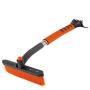 Щетка-сметка для снега со скребком, поворотная голова, 510 мм Stels 17453