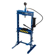 Пресс гидравлический с манометром и педалью, 12 т (комплект из 2 частей) Stels 17519