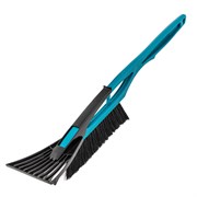 Щетка-сметка для снега со скребком 530 мм, бирюзовая Sparta 17560