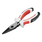 Длинногубцы прямые Premium, 160 мм, трехкомпонентные рукоятки Matrix 14882