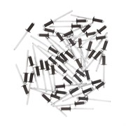 Заклепки 4.0 х 10 мм RAL 8017, темно-коричневый, 50 шт Matrix 17611