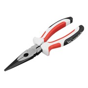 Длинногубцы прямые Premium, 200 мм, трехкомпонентные рукоятки Matrix 14884