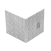 Крепежный уголок равносторонний 2 мм, KUR 100 х 100 х 100 мм Сибртех 17657