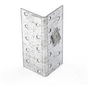 Крепежный уголок равносторонний 2 мм, KUR 40 x 40 x 100 мм Сибртех 17663