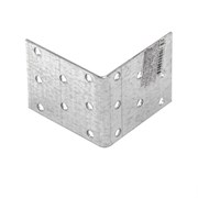 Крепежный уголок равносторонний 2 мм, KUR 60 x 60 x 50 мм Сибртех 17669