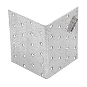 Крепежный уголок равносторонний 2 мм, KUR 80 х 80 х 100 мм Сибртех 17671