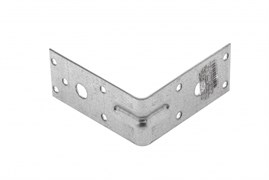 Крепежный уголок усиленный 1.7 мм, KUU 90 x 90 x 40 мм Сибртех 17680