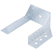 Опора бруса раскрытая, 2 мм, OBR R-50 х 107 х 76 мм, цинк Сибртех 17709