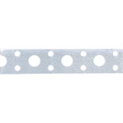 Лента перфорированная, вентиляционная, прямая, 0.55 мм, LP, V 2 см х 25 м, цинк Сибртех 17713