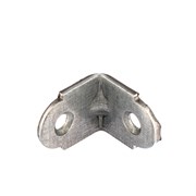 Уголок мебельный усиленный, 2 мм, 20 х 20 х 16 мм, цинк Сибртех 17729